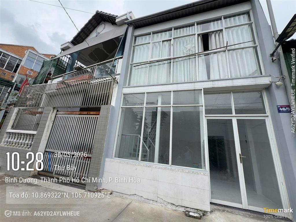 Bán 2 căn nhà 2 tầng sát nhau, 1 sổ hồng, diện tích ngang 9,3m x 13,5m  cho thuê được 15tr/tháng