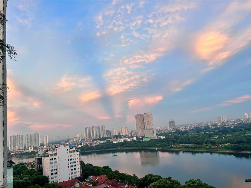 View hồ no  vp2 bán đảo linh đàm 144.9m2 4pn sổ đỏ, 14.5 tỷ