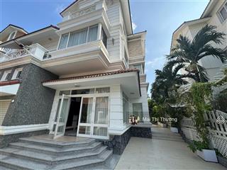 Cho thuê biệt thự đơn lập quận 7, phú mỹ hưng nhà full nội thất mới đẹp hơn hình 4pn  0909 462 ***