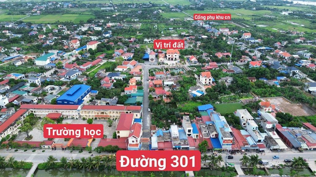 Lô góc đẹp thượng trang gần kcn tràng duệ gần chợ trường mầm non cấp 1 2 giá 810 triệu