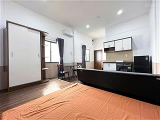 Cho thuê hệ thống căn studio cửa sổ thang máy giặt riêng full nội thất ngay trần hưng đạo quận 5