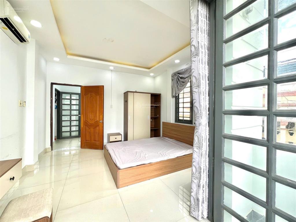 Cho thuê căn 1pn tách bếp ban công thoáng mát full nội thất ngay cách mạng tháng tám quận 10