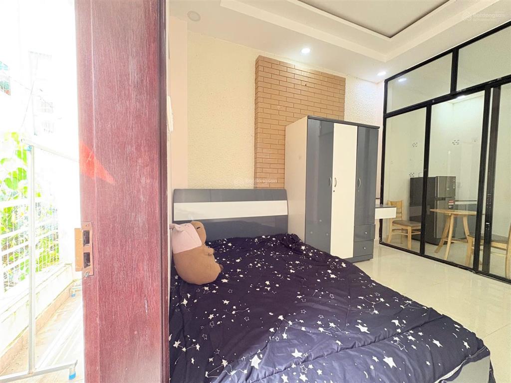 Cho thuê căn 1pn tách bếp ban công full nội thất ở lê hồng phong gần ngã bảy lý thái tổ quận 10