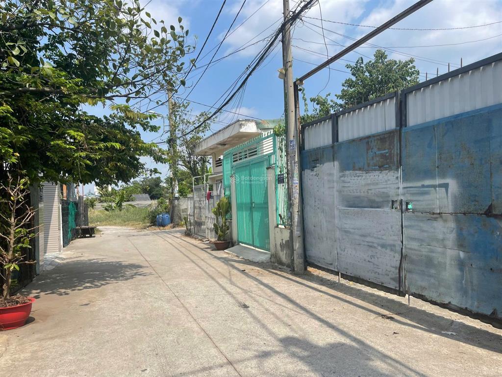 Bán lô đất hẻm xe hơi lê văn khương, p. thới an. dt 5x20m, giá 4 tỷ 850tr