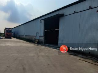 Cho thuê kho xưởng bình minh, thanh oai, gần xốm, bala. dt 2000m2 khung zamil, đỗ nhiều xe công