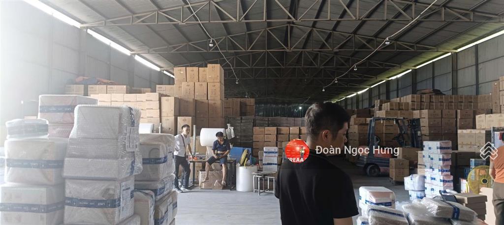Cho thuê kho xưởng bình minh, thanh oai, gần xốm, bala. dt 2000m2 khung zamil, đỗ nhiều xe công