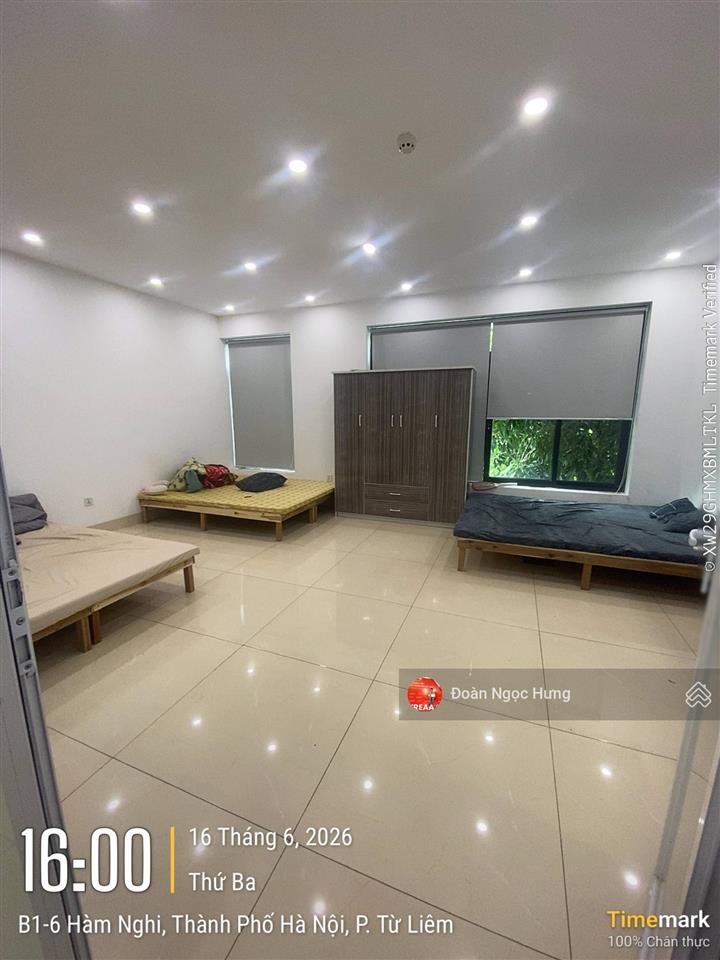 Cho thuê nhà vinhomes gardenia hàm nghi, dt 93m2, mt 6m nhà đẹp. thông sàn, thang máy, giá 50tr