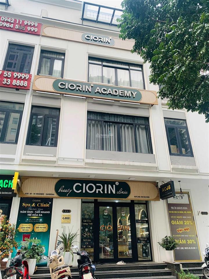 Cho thuê nhà mặt phố hàm nghi, vị trí kinh doanh tại vinhomes gardenia, 110m2 5 tầng giá 70tr