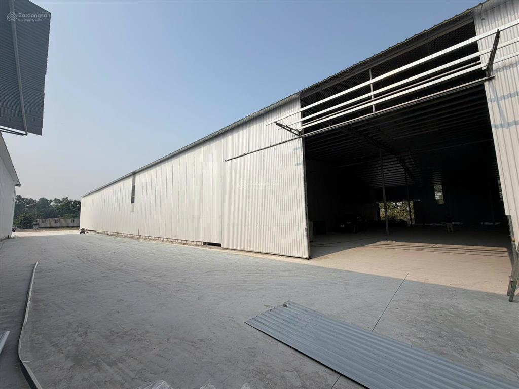 Cho thuê kho xưởng đại lộ thăng long, quốc oai, diện tích 798m², có pccc, xuất vat, giá chỉ 90k/m2