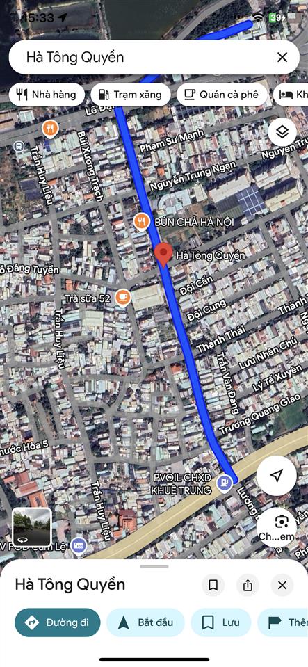 Bán đất mt đường 10m5 hà tông quyền, vị trí siêu đẹp