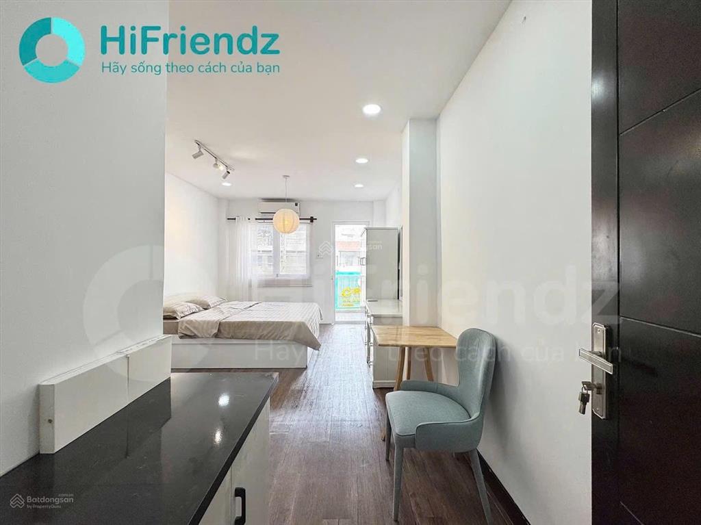 Trống căn studio bếp xa giường tone trắng siêu thoáng xinh xắn gần mai chí thọ, quận 2