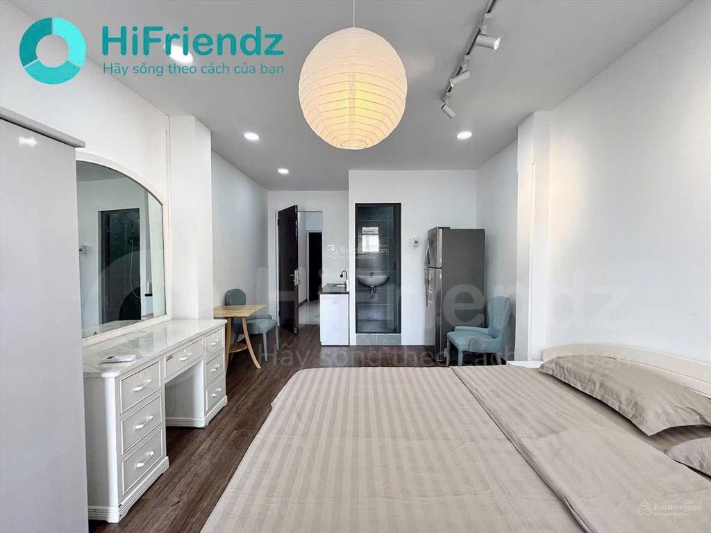 Trống căn studio bếp xa giường tone trắng siêu thoáng xinh xắn gần mai chí thọ, quận 2