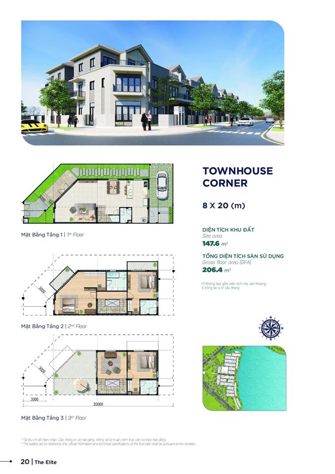 Deal hot cho nhà đầu tư, căn np 8x20 elite1, đường 14m giá bán 8,8 tỷ( bao hết),  0939 420 ***