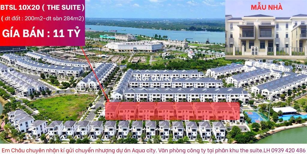 Độc quyền giá rẻ căn btsl 10x20 khu the suite, giá chỉ 11tỷ bao thuế phí. em châu 0939 420 ***