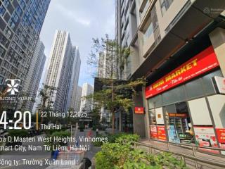 Shop sổ lâu dài. 73m2 cho thuê được 75tr/th, 58 tòa chung cư vinhomes smart city