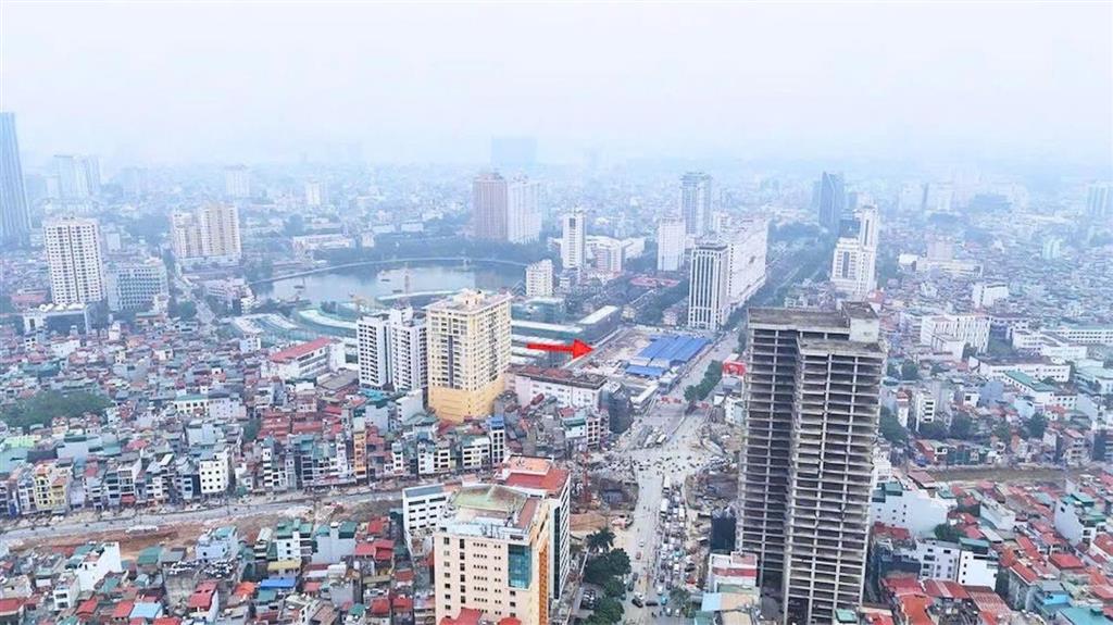 Cập nhật tiến độ mới nhất vinhomes the gallery giảng võ