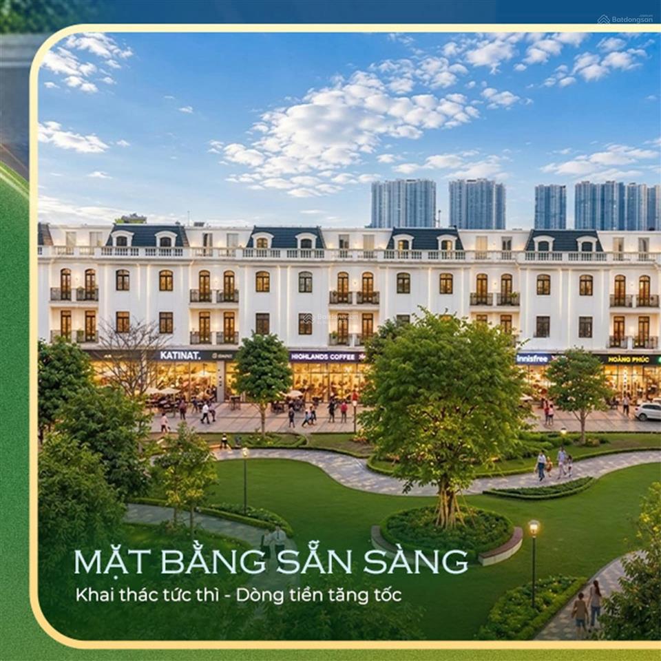 Bán shophouse 150m2. giá bán 29 tỷ