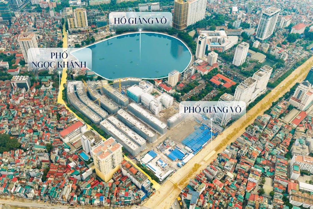 Bán căn shop vinhomes giảng võ