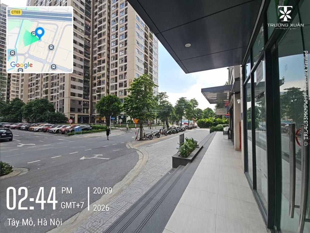 Bán shop 55m2 giá 16 tỷ. sẵn chuỗi thương hiệu thuê lâu dài