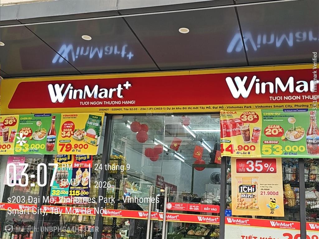 Bán shop 66.4m2, bán 18 tỷ, cho thuê 80tr/1 tháng