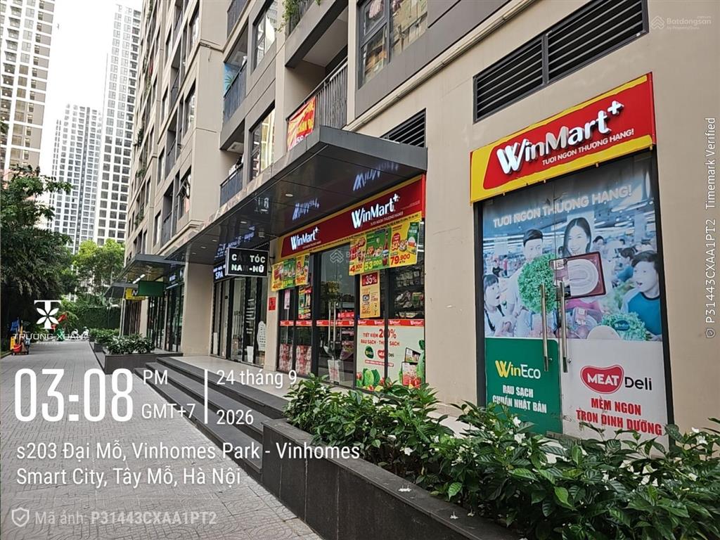 Bán shop 66.4m2, bán 18 tỷ, cho thuê 80tr/1 tháng