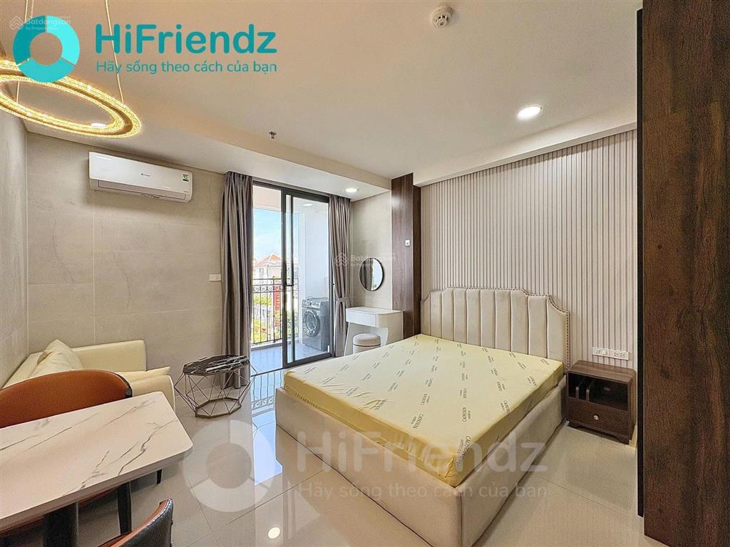 Chung cư mini 1 phòng ngủ  ban công  tách bếp cao cấp ngay metro tân cảng, hutech