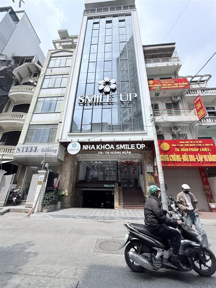 Cho thuê mp hoàng ngân, 100m2, 9 tầng, mt 6m, thang máy, pccc, 100tr