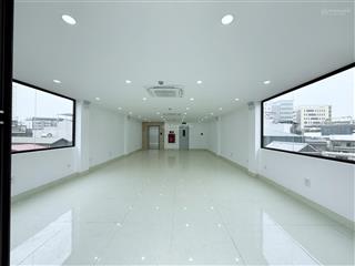 Cho thuê nhà trần đăng ninh, 95m2, 6 tầng, mt 7m, thông sàn, thang máy, 80tr