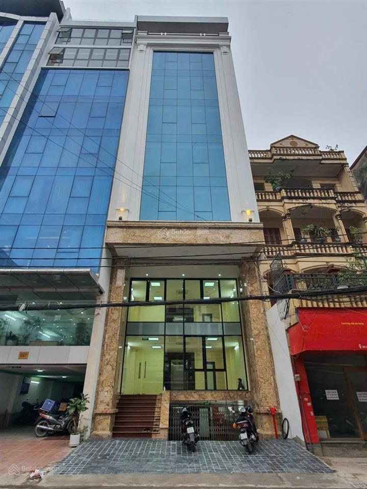 Cho thuê mp nguyễn chánh, 100m2, 8 tầng, mt 7m, thông sàn, thang máy, 120tr