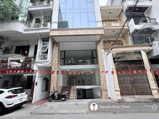Cho thuê nhà trần duy hưng, 100m2, 8 tầng, thông sàn, thang máy, pccc, 115tr