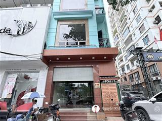 Cho thuê mp hoàng quốc việt, 85m2 x 6 tầng, lô góc, 55 triệu/tháng
