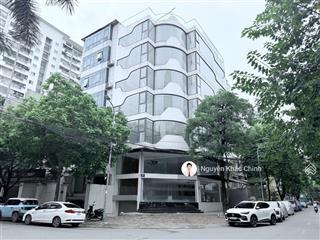 Cho thuê nguyễn cơ thạch, 180m2, 9 tầng, mt 20m  vp, spa, đào tạo  185tr/th