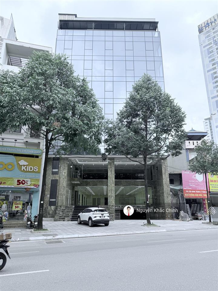 Cho thuê mp quang trung, 700m2, 10 tầng, mt 20m, thông sàn, pccc, nhà mới, 550tr