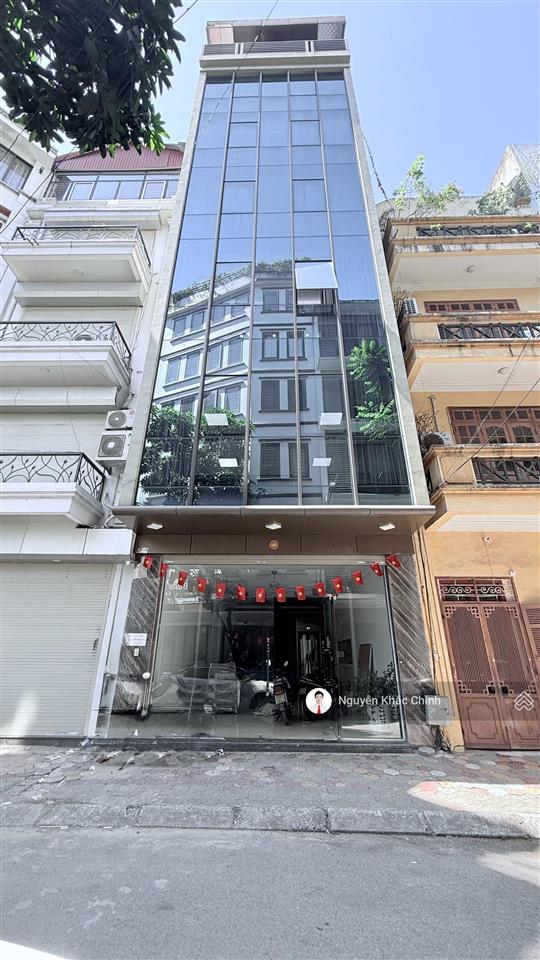 Cho thuê nhà vũ phạm hàm, 100m2, 7 tầng, thông sàn, thang máy, 68tr