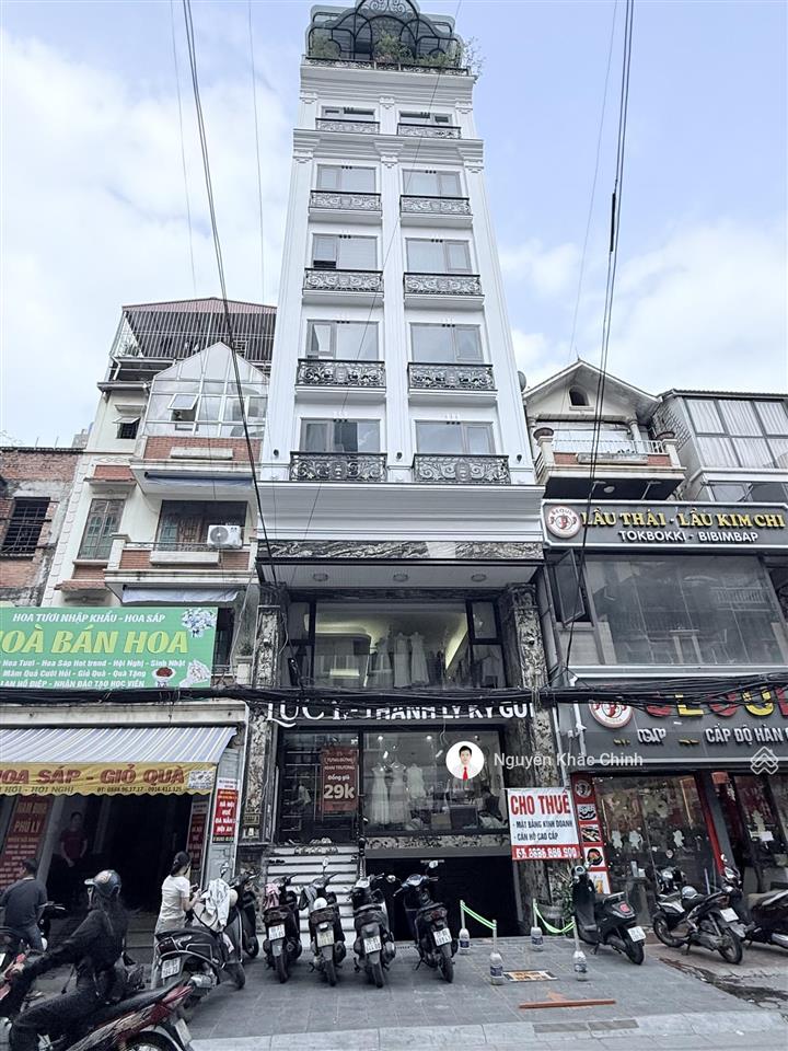 Cho thuê mp nguyễn hoàng, 100m2, 9 tầng, thông sàn, pccc, 110tr/th