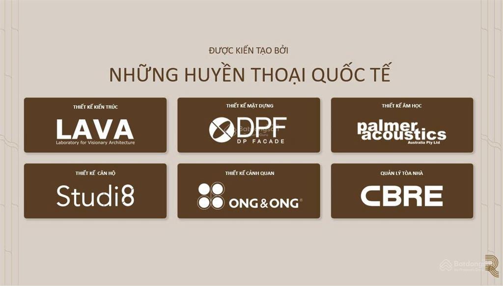 Dấu ấn kiến tạo nên sự khác biệt mira tower  bởi những đối tác nổi bật thế giới