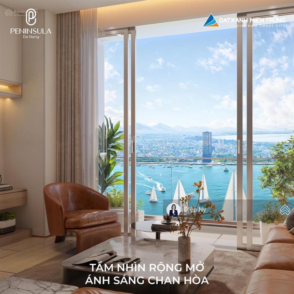 Mua ngay căn 2pn toà peninsula đà nẵng view sông hàn, sở hữu lâu dài, giá hấp dẫn giai đoạn 1
