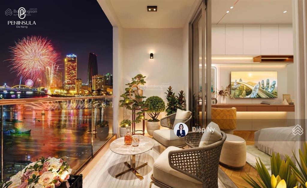 Mua ngay căn 2pn toà peninsula đà nẵng view sông hàn, sở hữu lâu dài, giá hấp dẫn giai đoạn 1