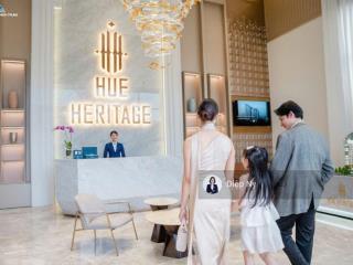 Căn hộ cao cấp huế heritage  tổ ấm hoàng gia giữa lòng cố đô huế  căn 3pn giá chỉ 4, x tỷ đồng