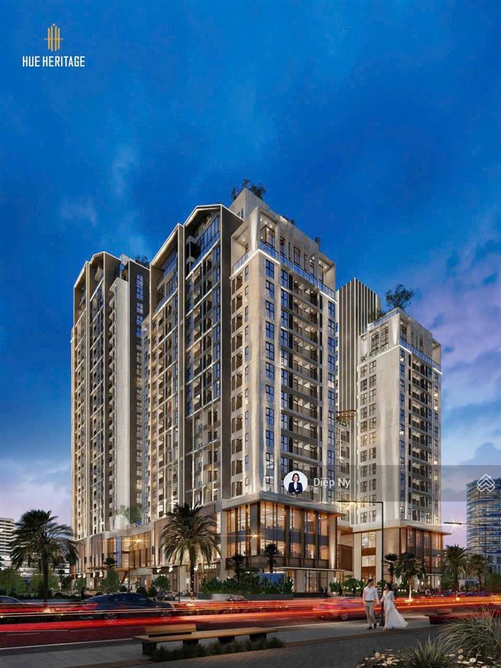 Bán căn hộ 3pn cao cấp huế heritage  mỏ vàng cho thuê lưu trú tại thủ phủ du lịch tp huế