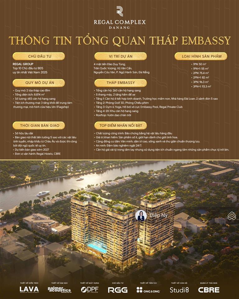 Căn 3pn view sông, view biển tầng cao chuẩn sống thượng lưu cho gia đình trẻ thành đạt