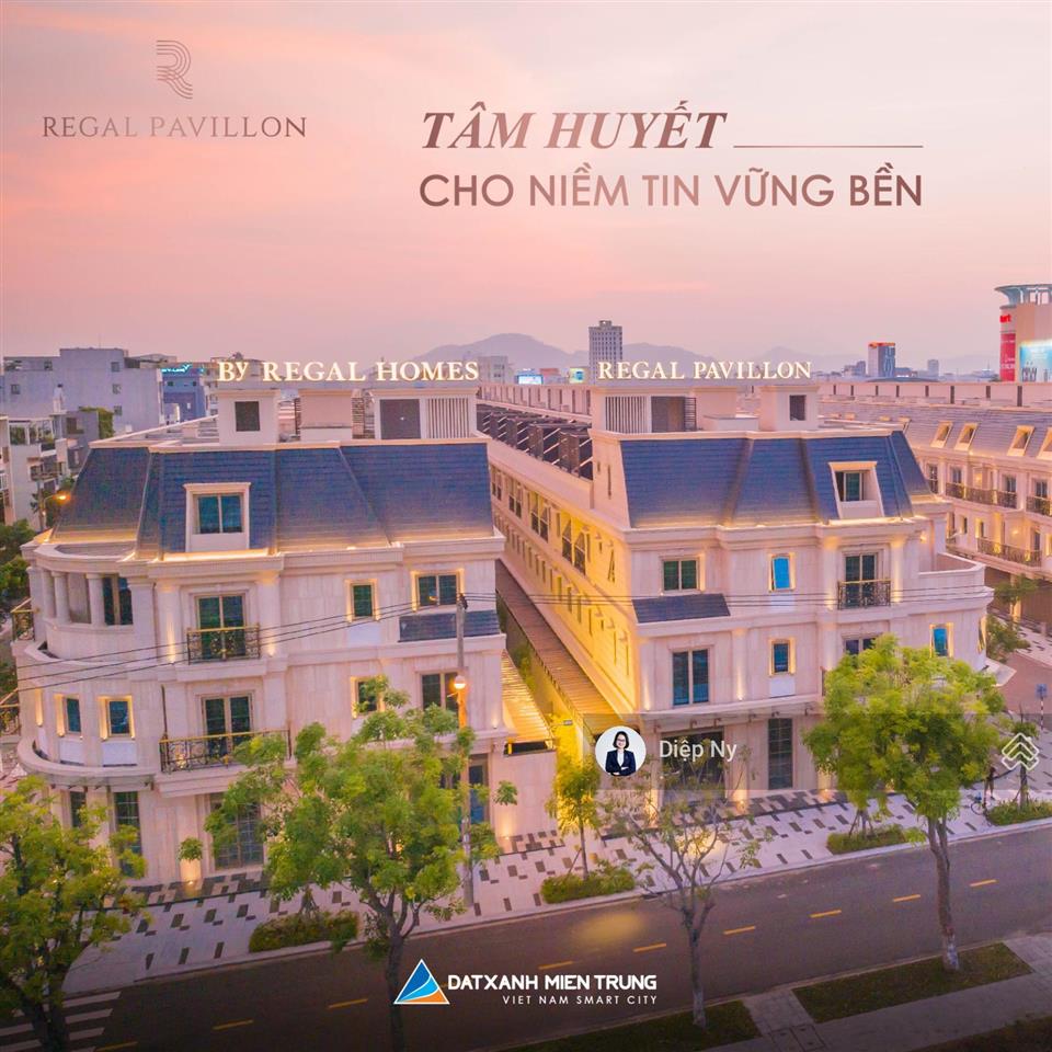 Chính chủ gửi bán nhà phố 4 tầng hạng sang regal pavillon đà nẵng  giá đầu tư 18,6 tỷ