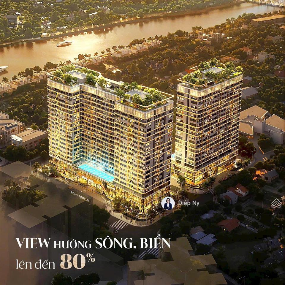 Căn 2pn tầng cao 16, view thoáng giá tốt chung cư hạng sang thế hệ mới regal complex đà nẵng