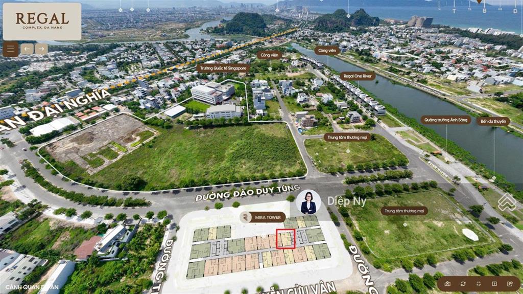 Căn 2pn tầng cao 16, view thoáng giá tốt chung cư hạng sang thế hệ mới regal complex đà nẵng