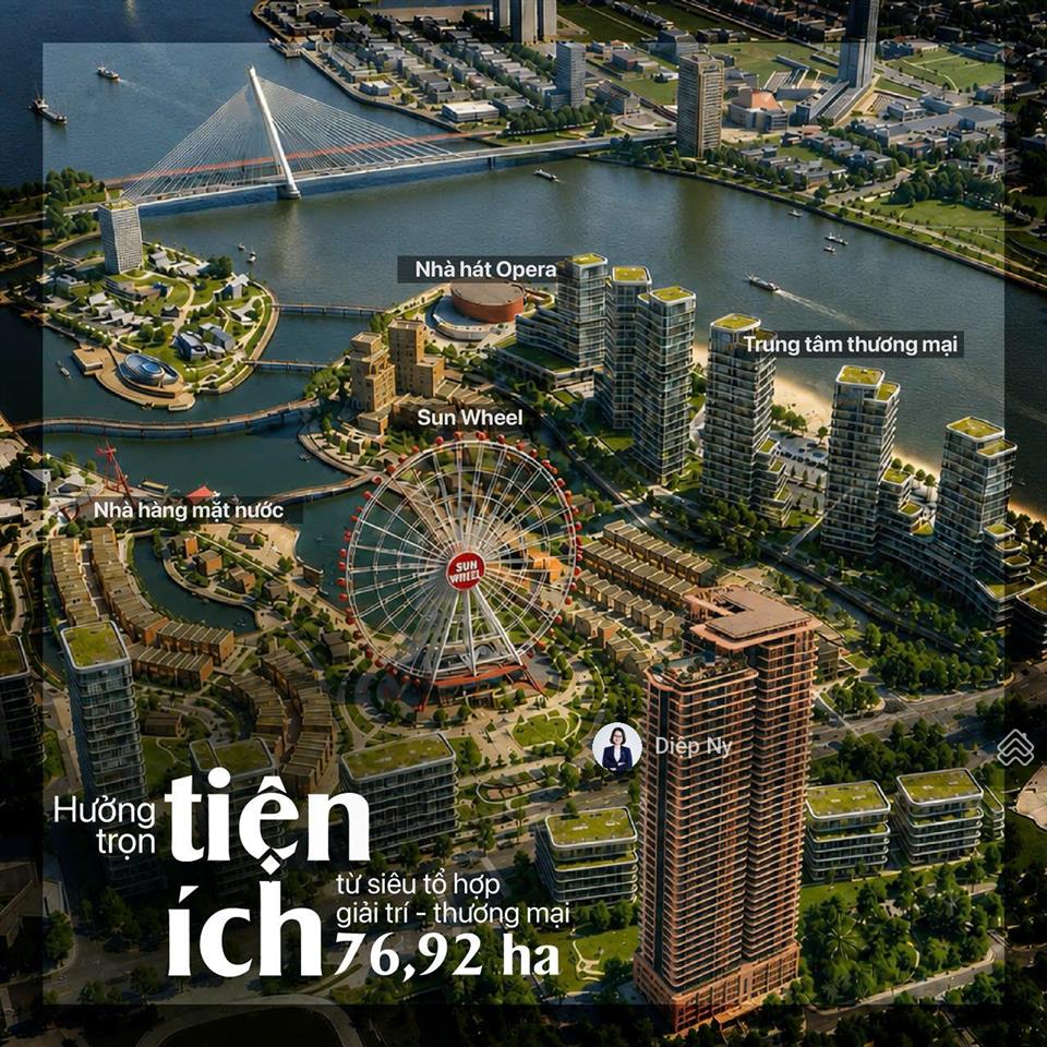 Món quà an cư hoàn hảo cho con tại trung tâm hải châu  căn hộ 1pn premier su peninsula private