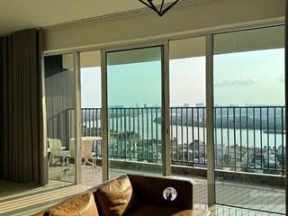 Nóng hơn mùa hè  nhà thật  view thật 4 phòng ngủ trực diện sông không che dt 204 m2  giá 19,5 tỷ