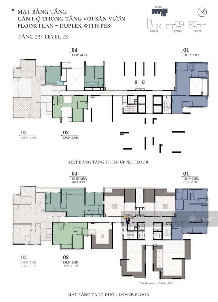 Nhà và hình thật | duplex thông trần 4 phòng ngủ  dt 217m2 giá 18 tỷ | đông nam