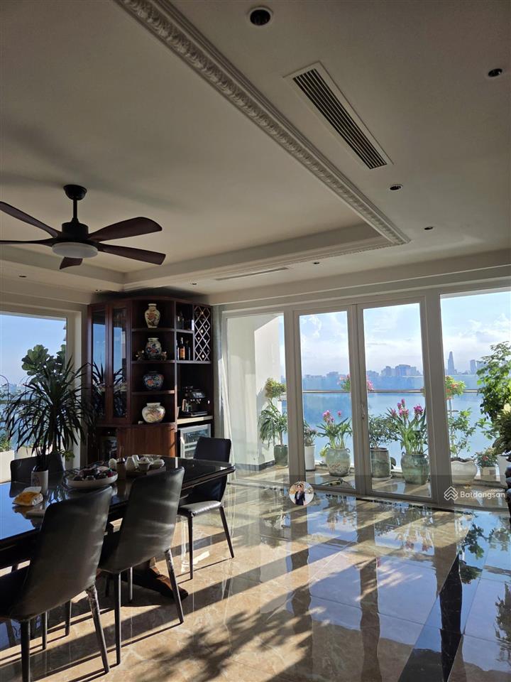 Quảng cáo hình và nhà thật | 3 phòng ngủ 1 sàn | dt 217m2|trực diện sông ko chắn trọn đời | 36,5 tỷ