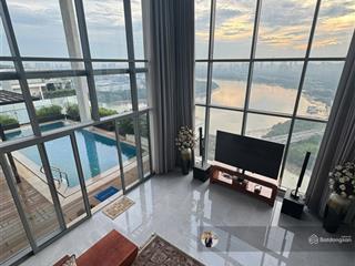 Nhà thật  tin thật | penthouse pool  dt 564m2 | view trực diện sông không che | giá 130 tỷ
