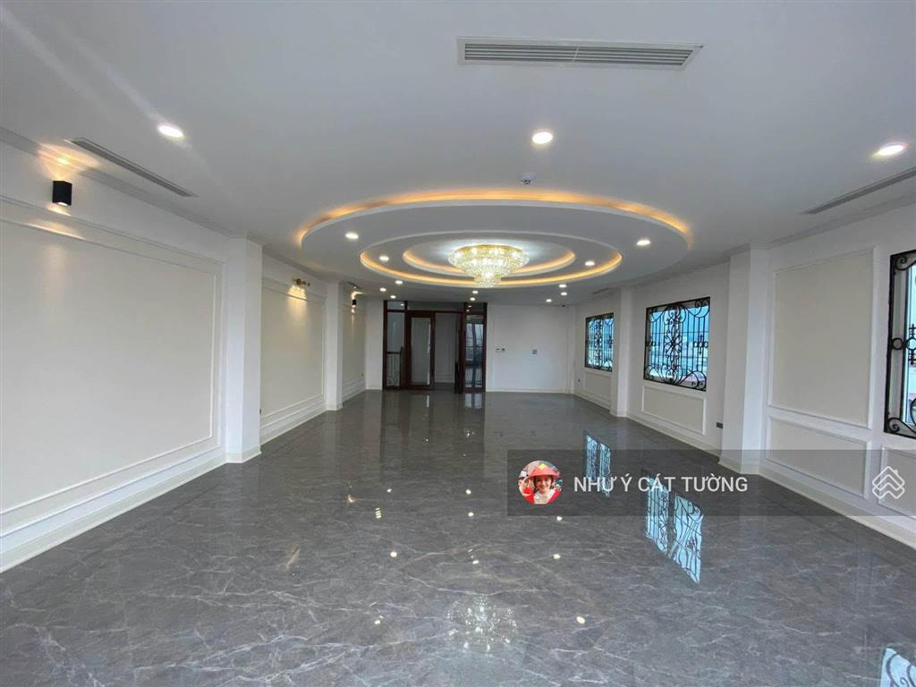 Cho thuê tòa vp mới tinh mặt phố phố trung kính, trung hòa cầu giấy nhà mới thang máy 195t/ tháng